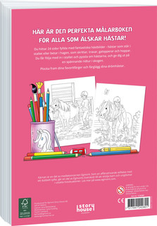Målarbok Hästar - Lena Furberg - 4
