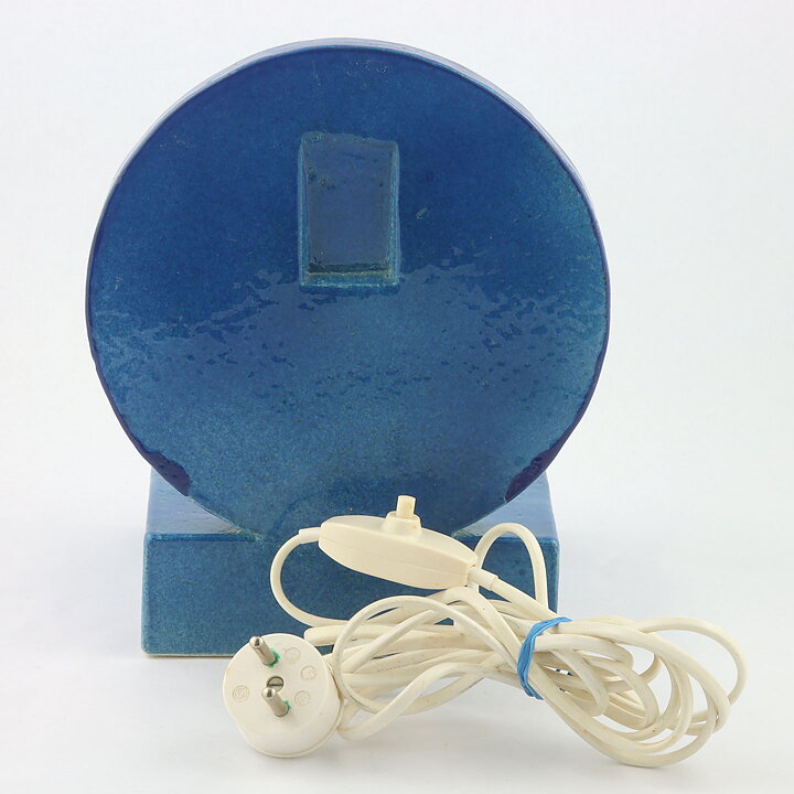 Sylvia Leuchovius (1960s) Unique Lamp with Pearls on a String Decor 22 cm