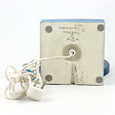 Sylvia Leuchovius (1960s) Unique Lamp with Pearls on a String Decor 22 cm
