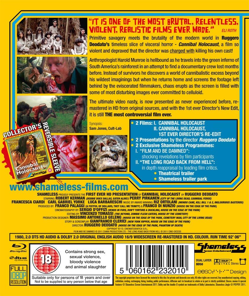 Cannibal Holocaust (ej svensk text) (Blu-ray) - 2