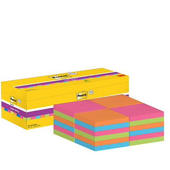 Post-it® Notes SS Värdepack 76x76mm 24/fp