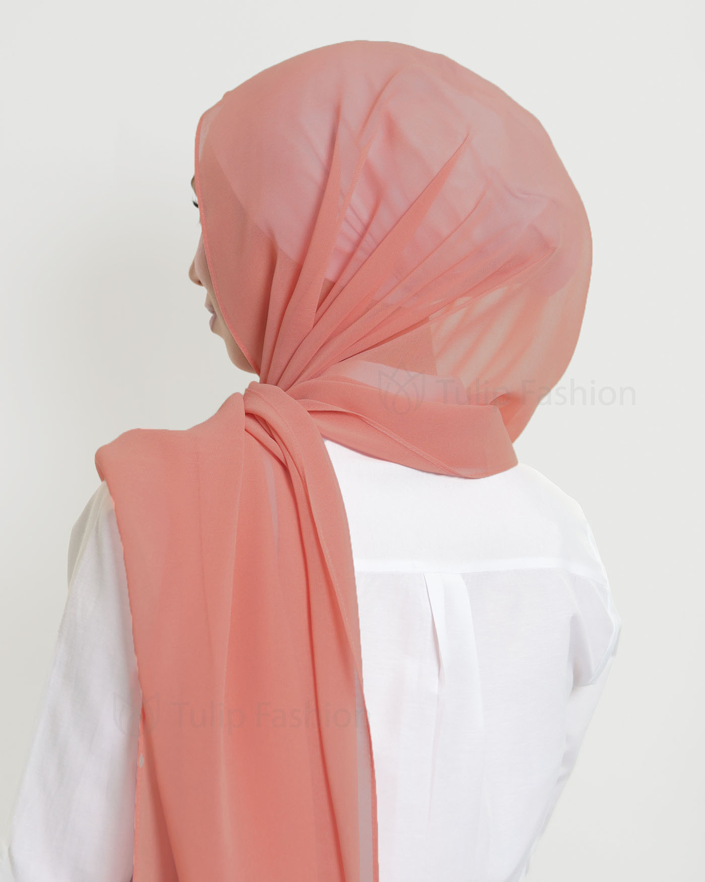 Hijab - The Daily Chiffon - Pink - 3