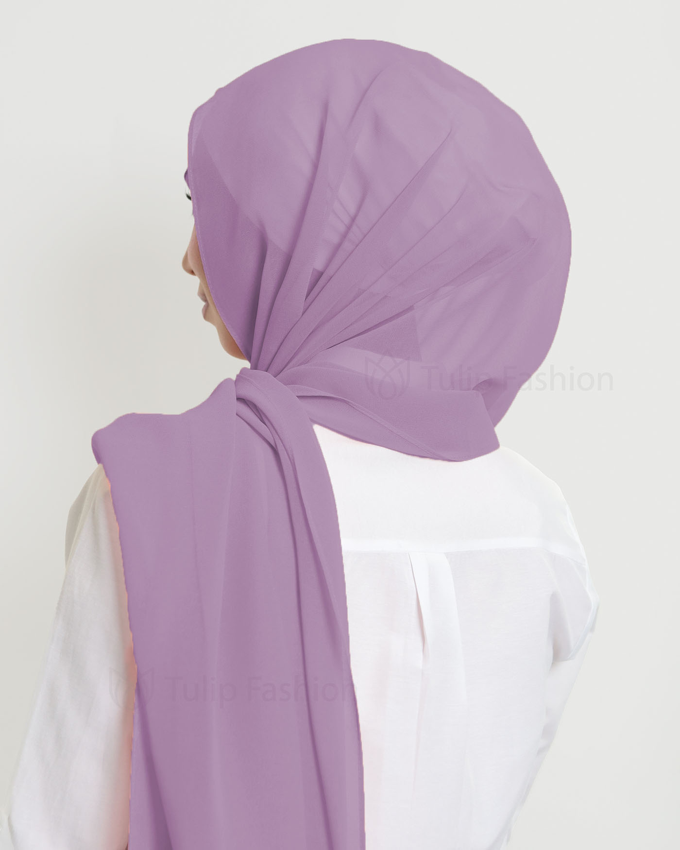 Hijab - The Daily Chiffon - Light Purple - 3