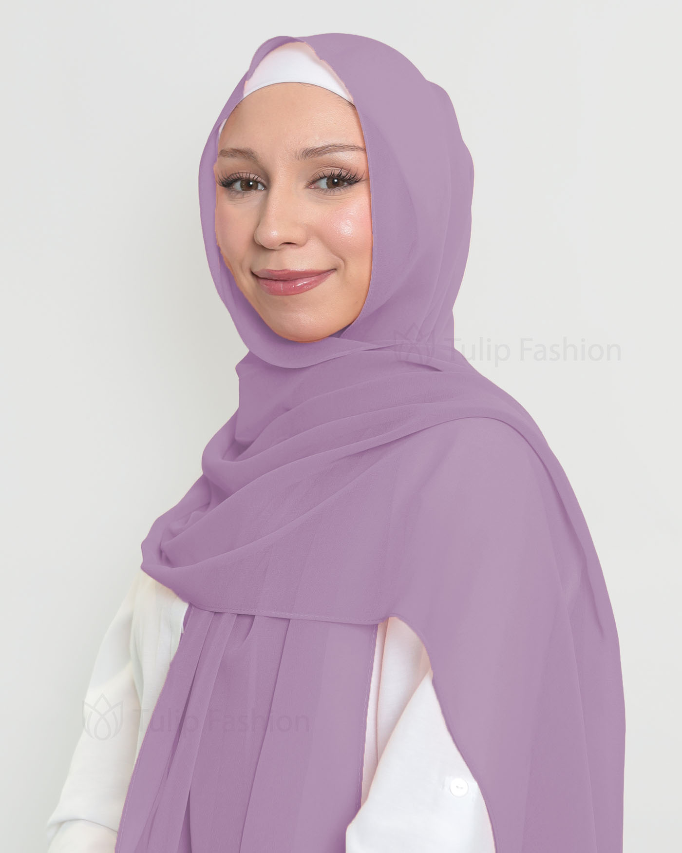 Hijab - The Daily Chiffon - Light Purple