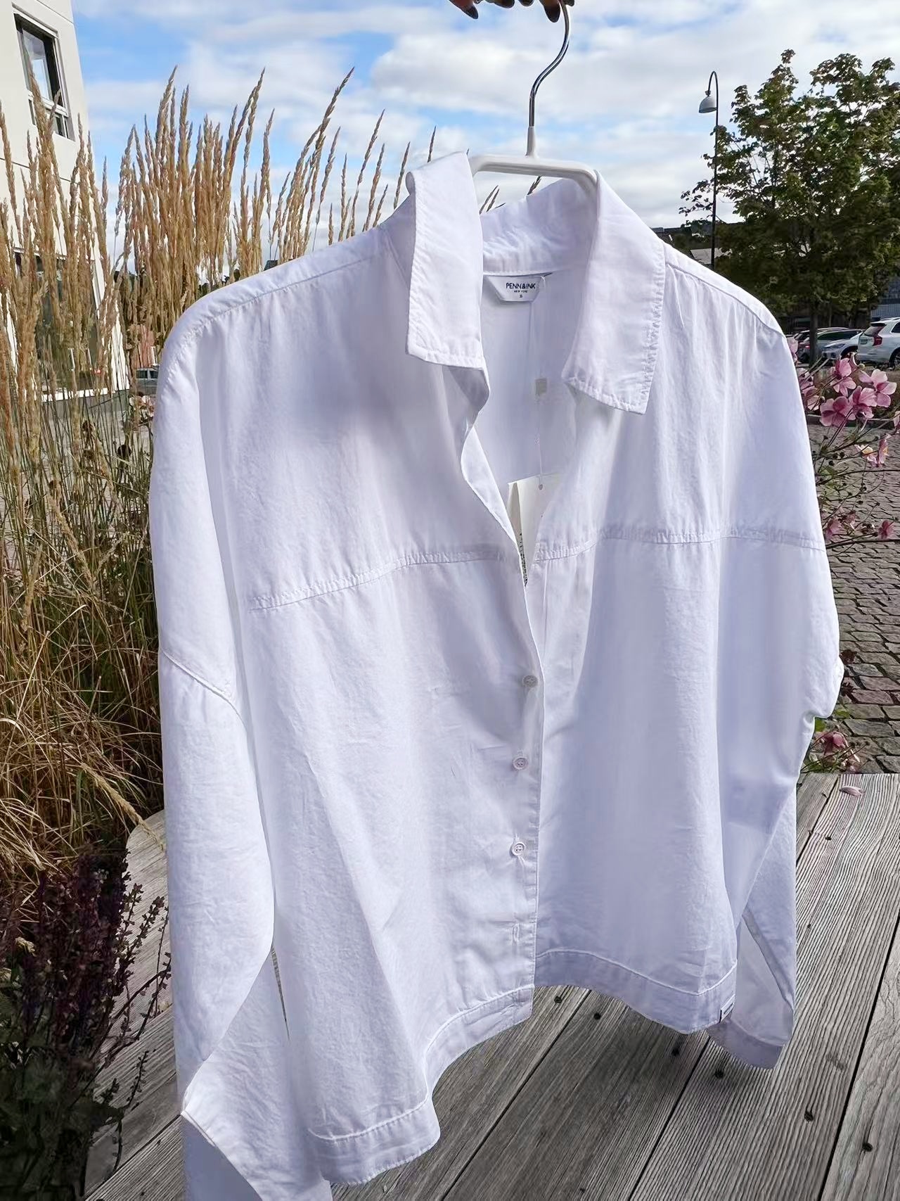 PENN&INK Blouse White Z796