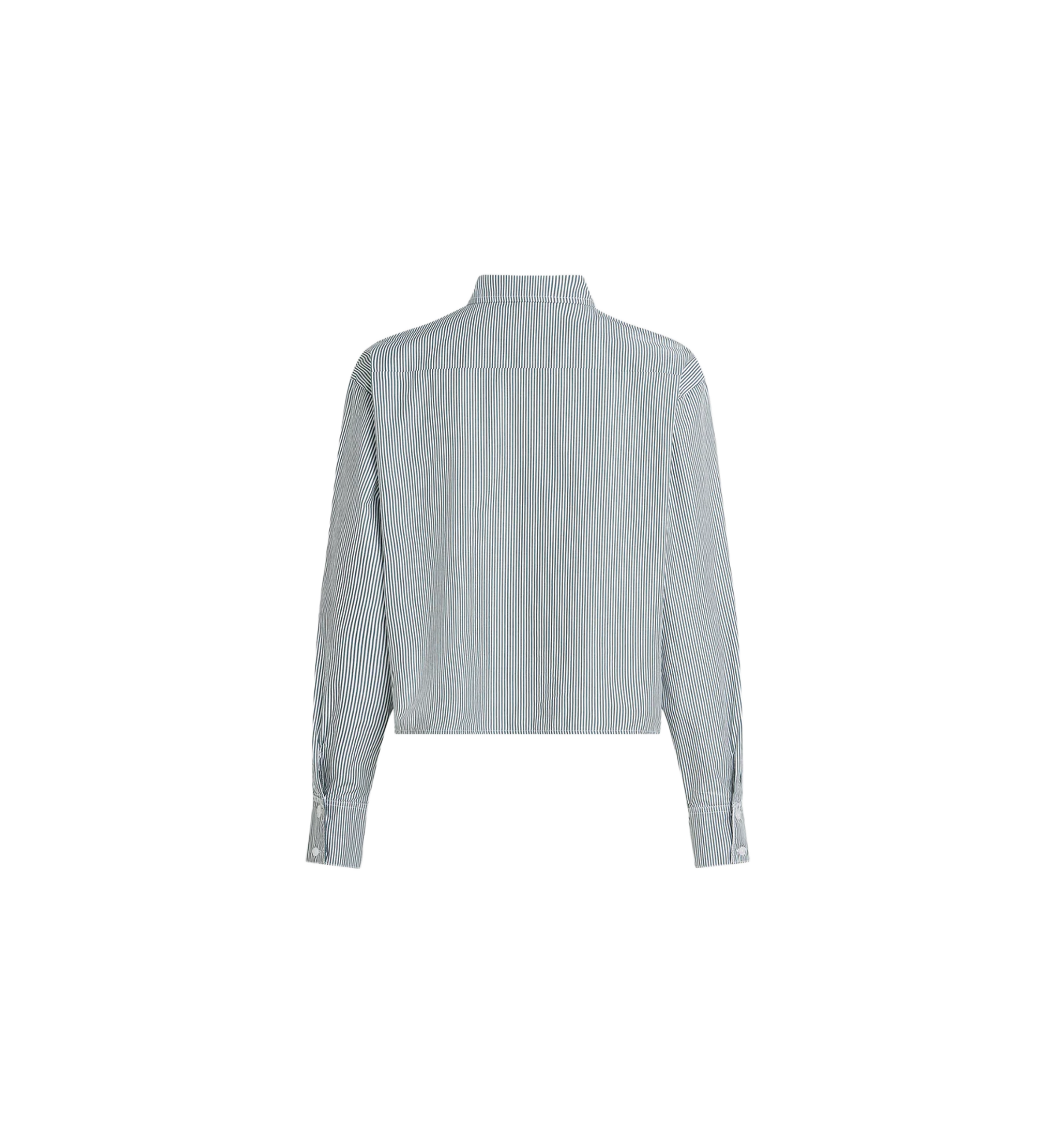 PENN&INK Blouse Z794 Stripe Forest - 3