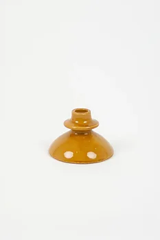 Candlestick Kite Ceramic Mustard