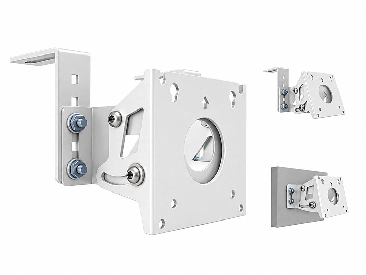 M Pro Series Shelf Mount 75/100 White