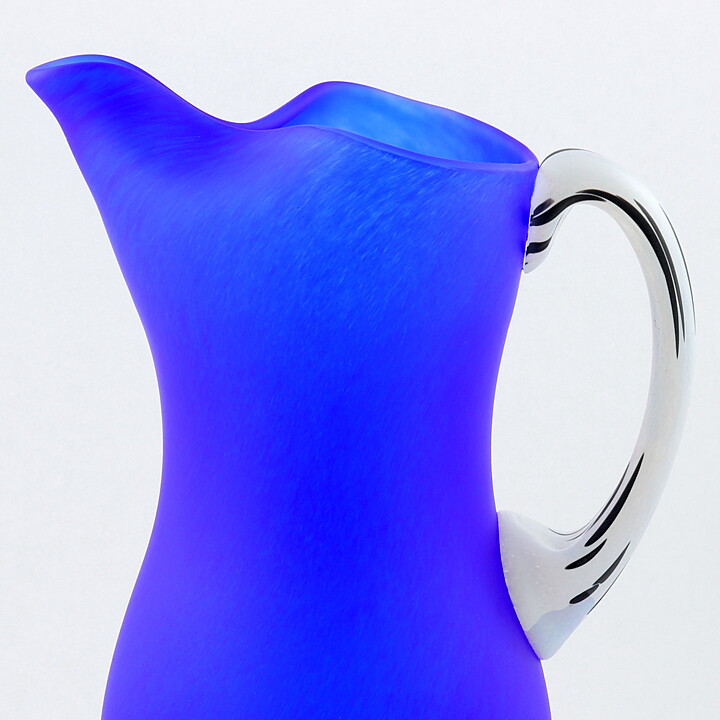 Gunnel Sahlin (Amazon 1993) Dark Blue Pitcher Vase 29 cm