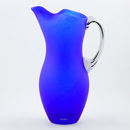 Gunnel Sahlin (Amazon 1993) Dark Blue Pitcher Vase 29 cm