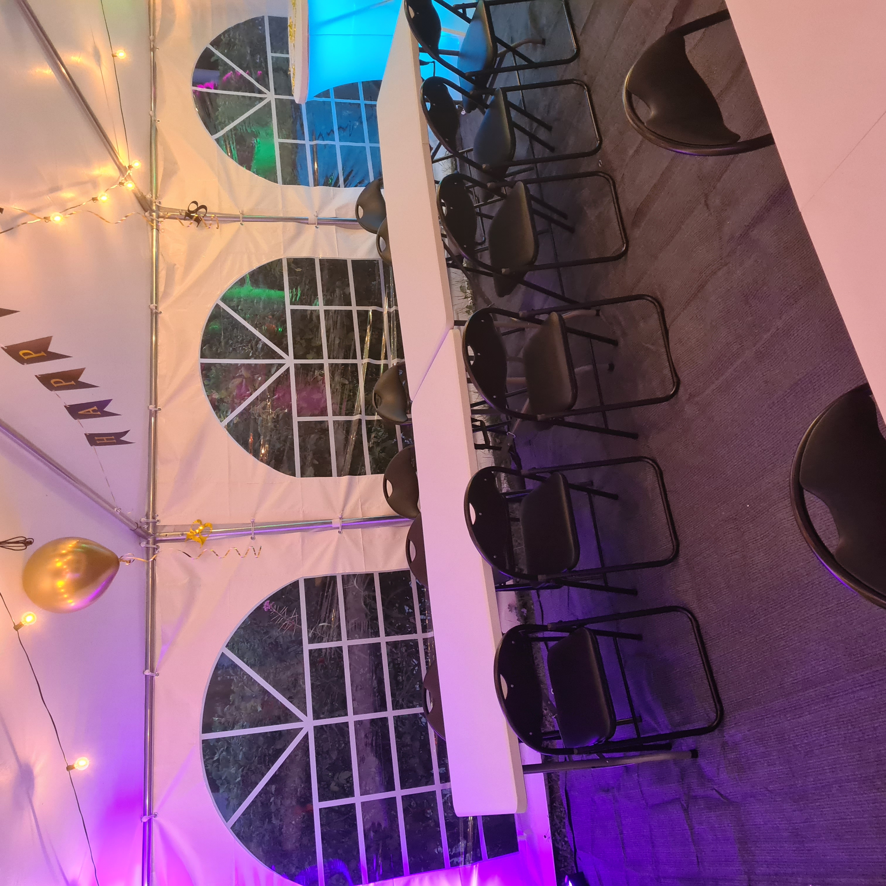 Partytält 6x5 m - Partypaket - 6