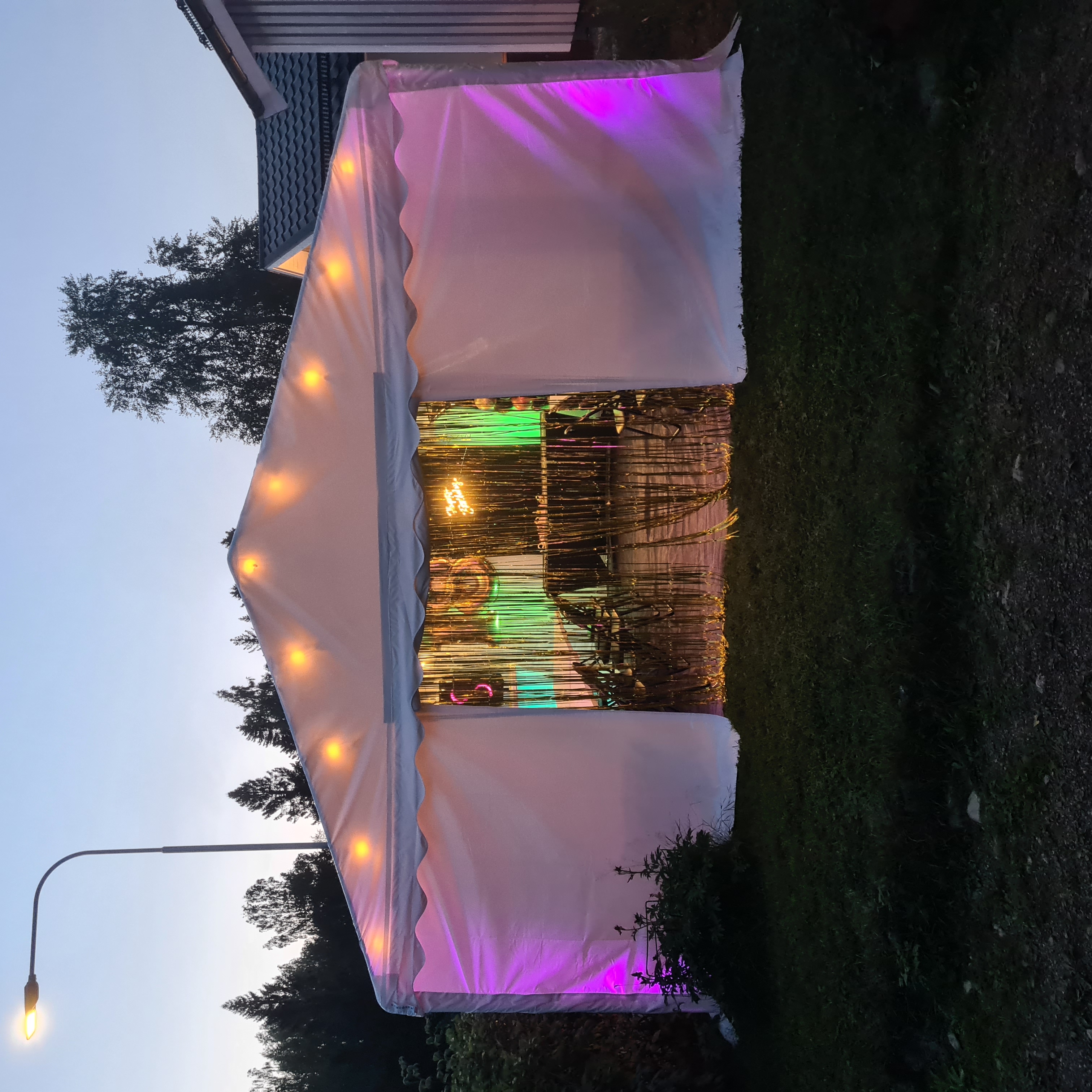 Partytält 6x5 m - Partypaket