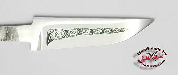Knife blade 92 Engraved