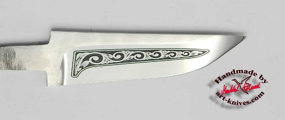 Knife blade 94 Engraved