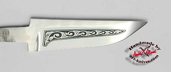 Knife blade 94 Engraved