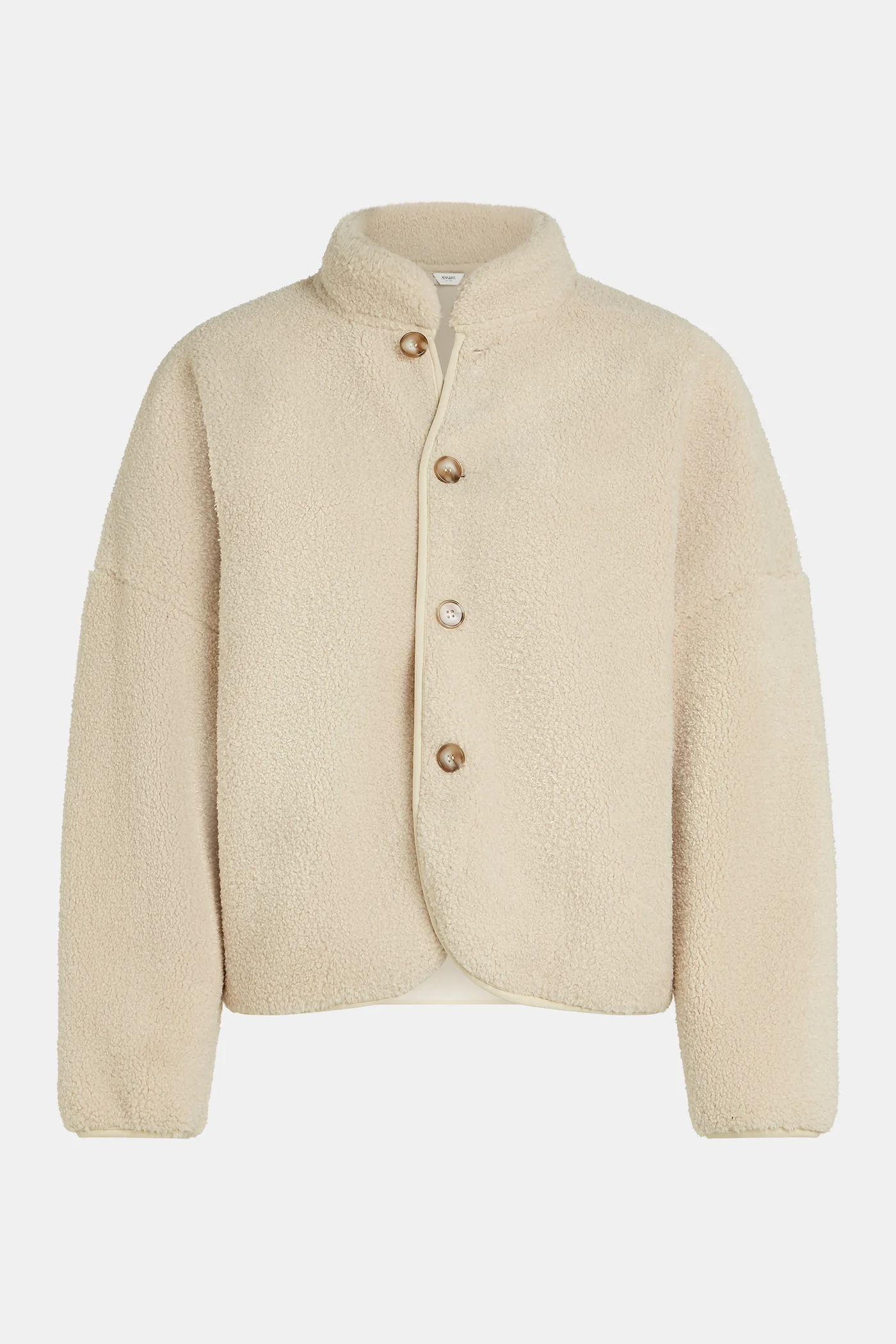 Penn & Ink NY  - Teddy Jacket Ecru - 4