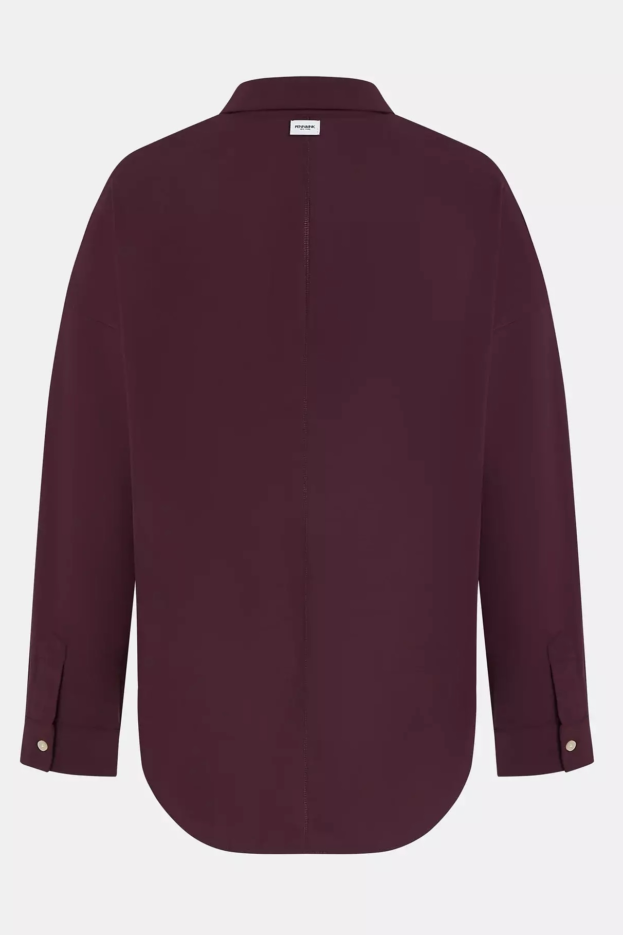 Penn & Ink NY - Magda Blouse Aubergine