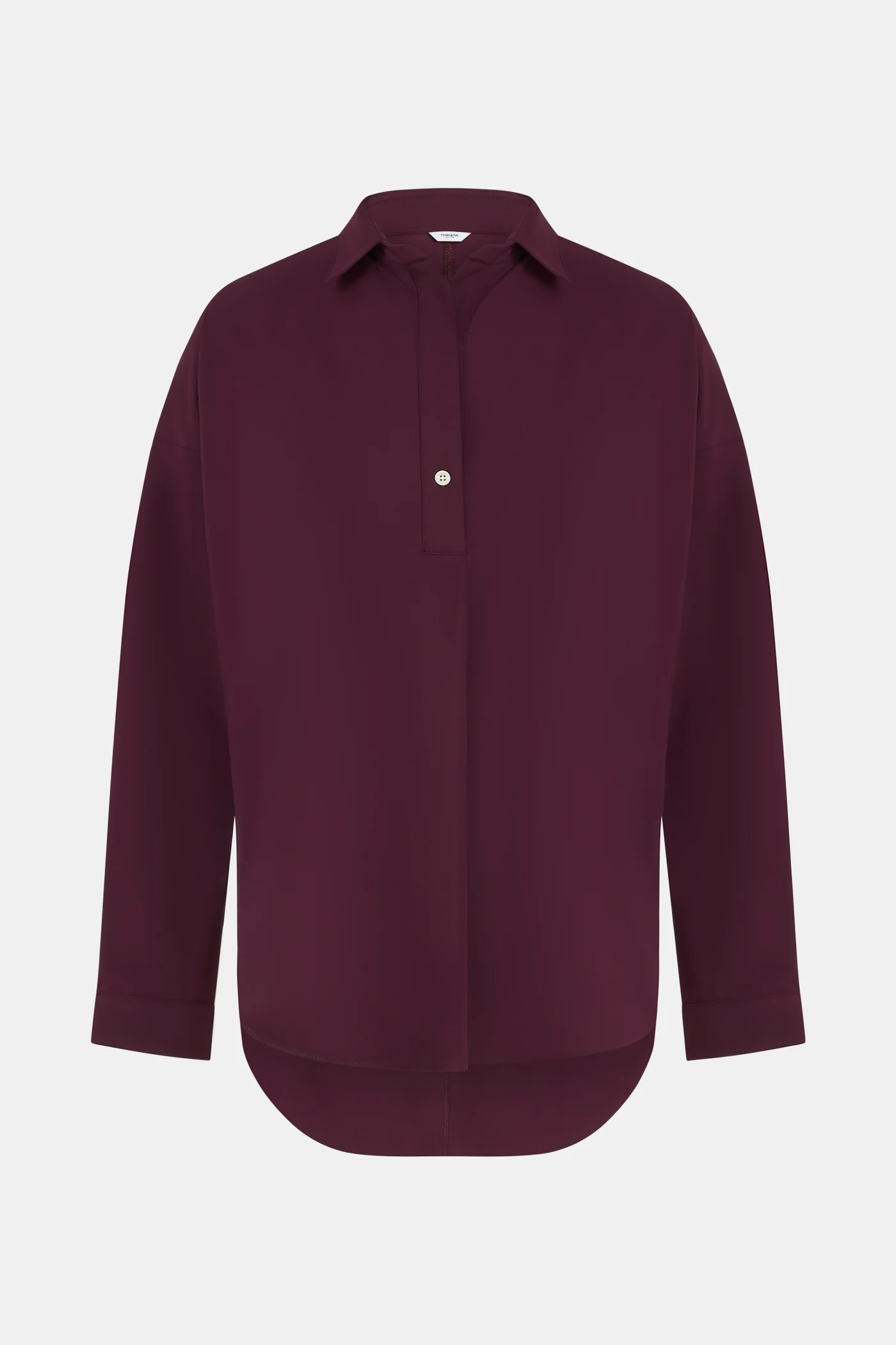 Penn & Ink NY - Magda Blouse Aubergine - 4