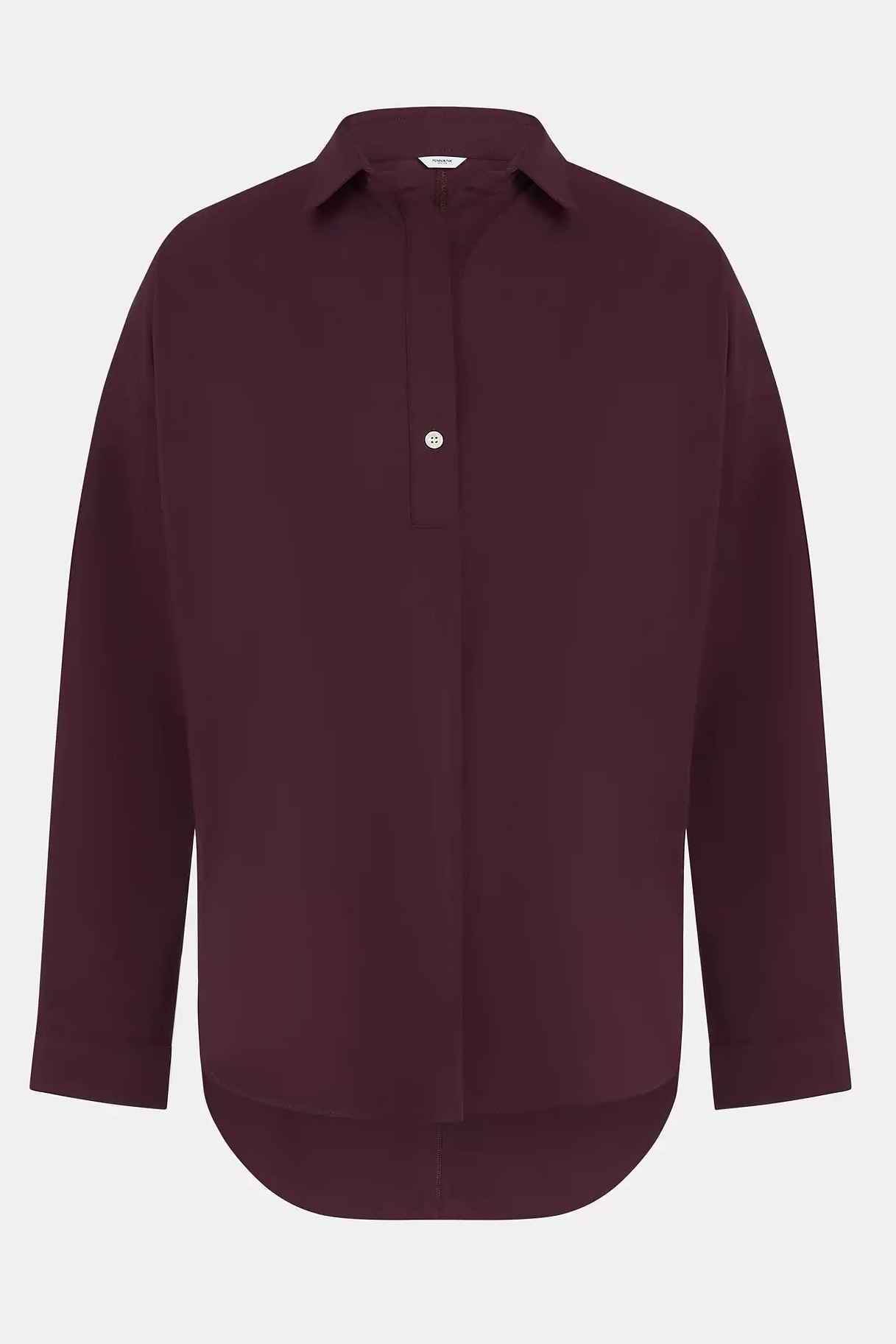 Penn & Ink NY - Magda Blouse Aubergine - 2