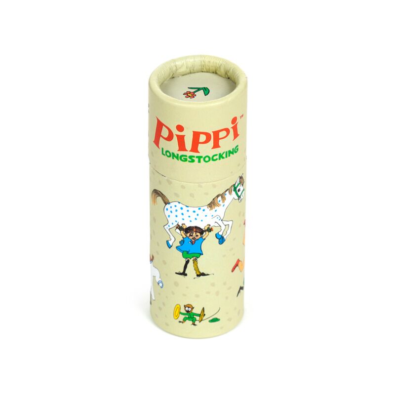 Pippi Longstocking pencil pot with 12 colouring pencils - 4