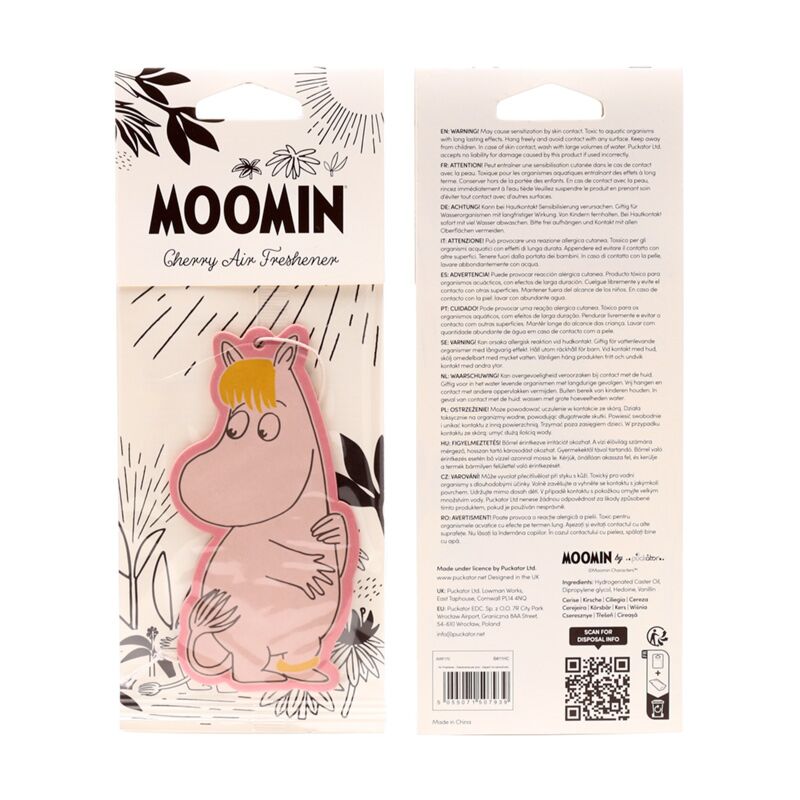Cherry Moomin Snorkmaiden Air Freshener - 5