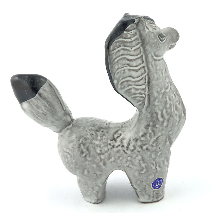 Ester Wallin (1970) Gray Stylistic Horse 15 cm