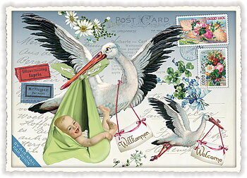 Baby, Postcard