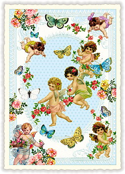 Dance of the Fairies, Postcard