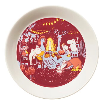 Arabia Moomin plate - Festive moments 2025 (Moomin 80 stamp at the bottom)