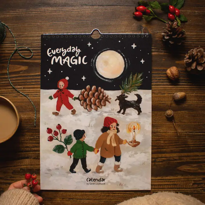 Everyday Magic | Evig, Födelsedag Väggkalender - Sarah Leukhardt Studiosatsch - 6
