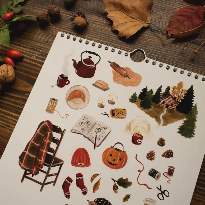 Everyday Magic | Evig, Födelsedag Väggkalender - Sarah Leukhardt Studiosatsch - 8