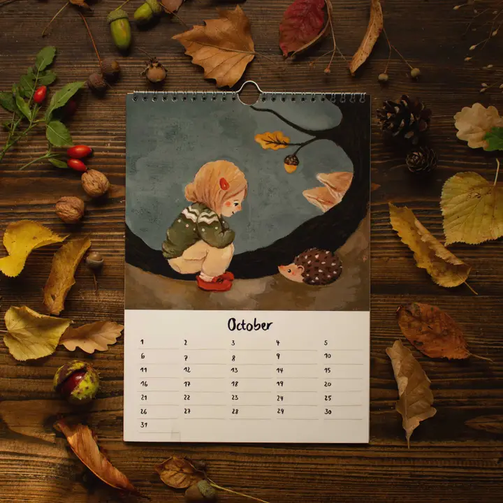Everyday Magic | Evig, Födelsedag Väggkalender - Sarah Leukhardt Studiosatsch - 2