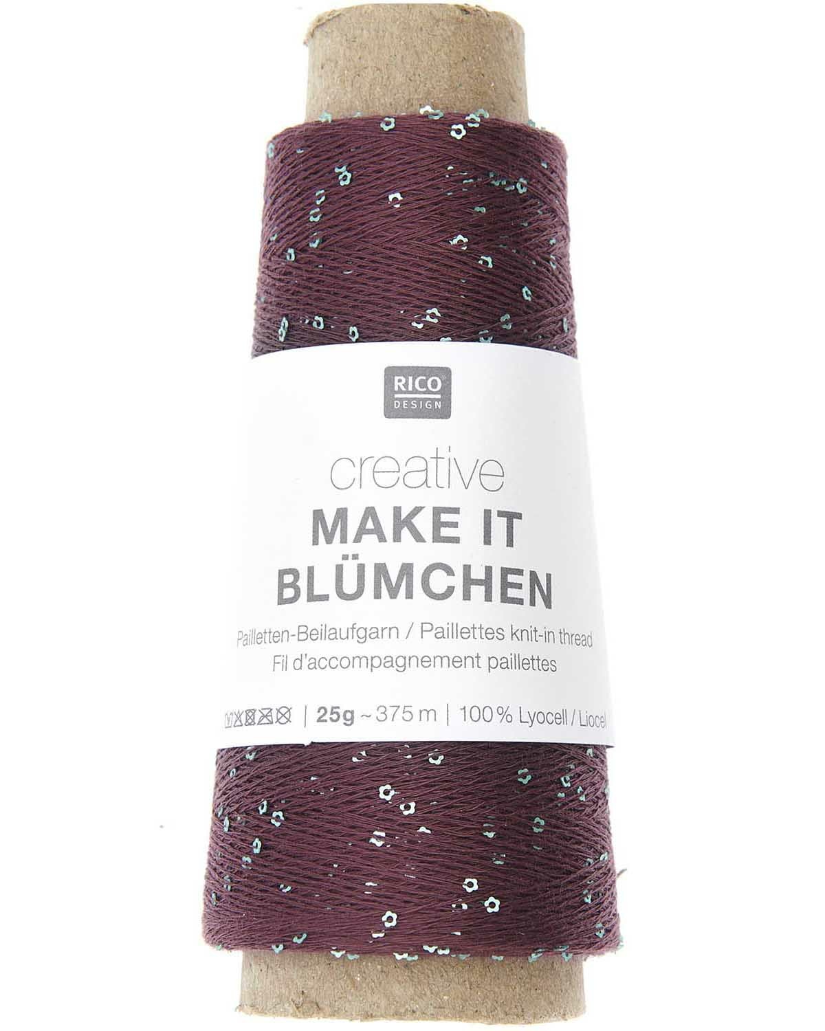 Creative make it blümchen - Burgundy
