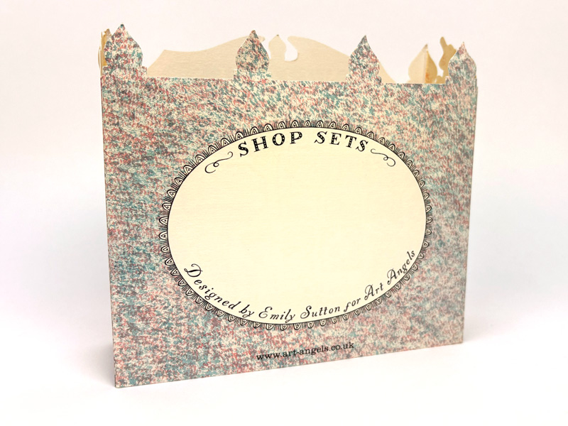 Antiques Shop 3D Card by Emily Sutton - 3