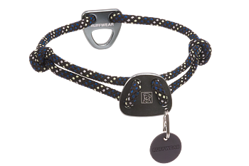 Ruffwear Knot-a-Collar Rope Dog Collar - Obsidian Black