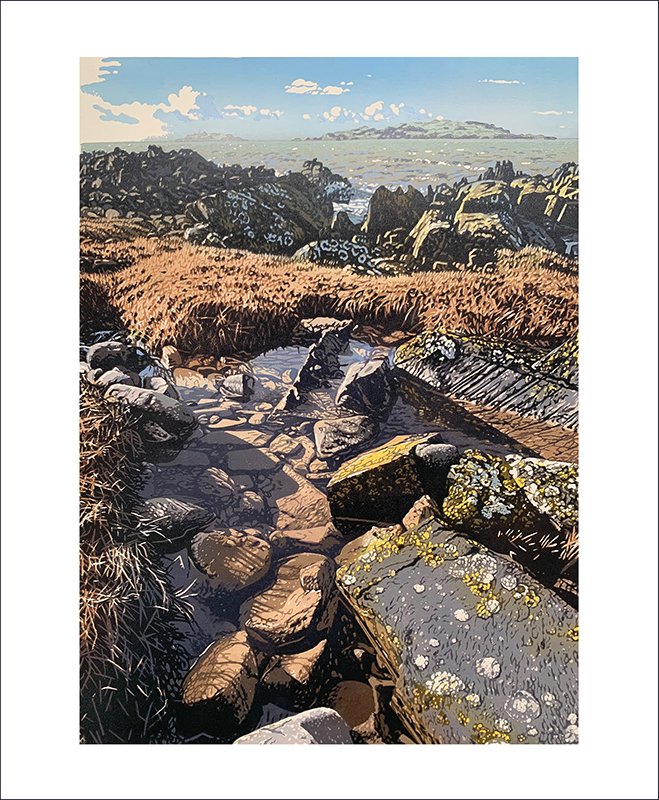 Choppy Seas by Joshua Miles, Greeting card