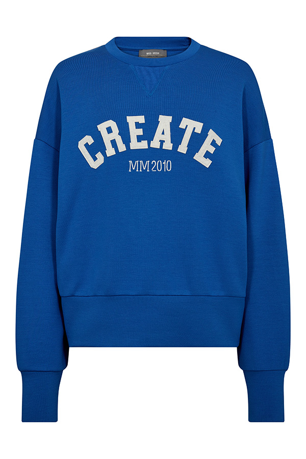 MMCelli O-LS Sweatshirt Blue Lolite - 3