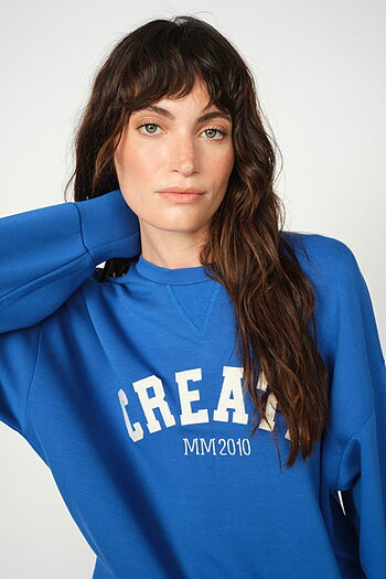 MMCelli O-LS Sweatshirt Blue Lolite