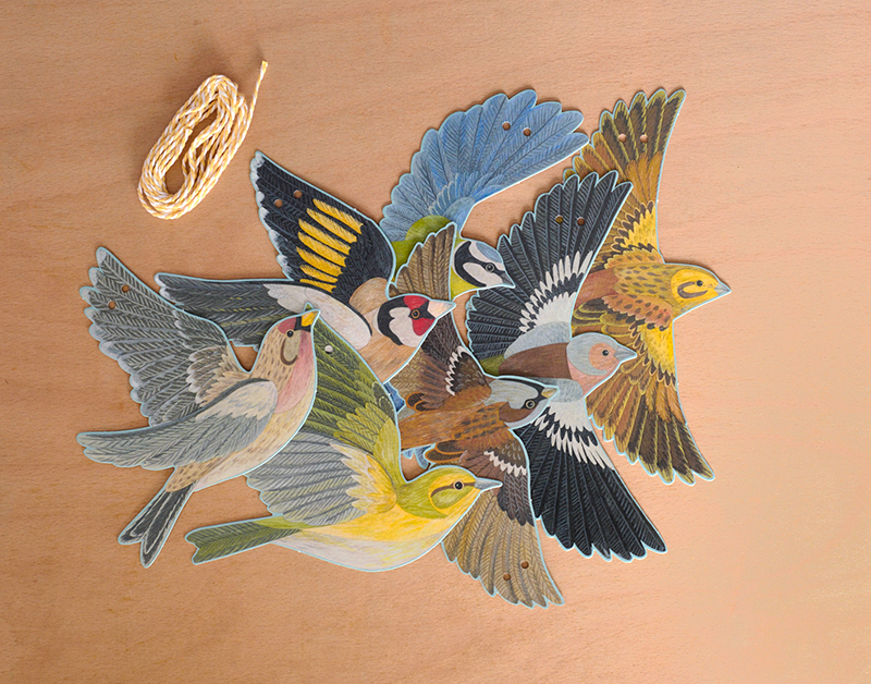 Bird Garland By Alice Melvin - 4