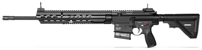 H&K MR308, A3-Version, Slim-Line HKey, 20" RAL8000