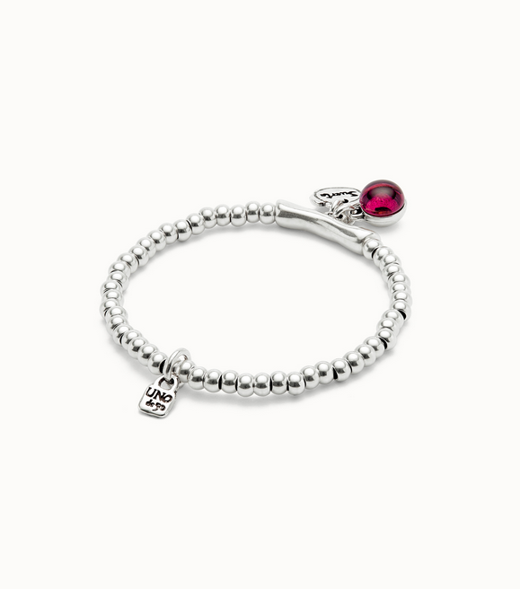 Pärlstreck Armband med Muranoglas Lycka - 3