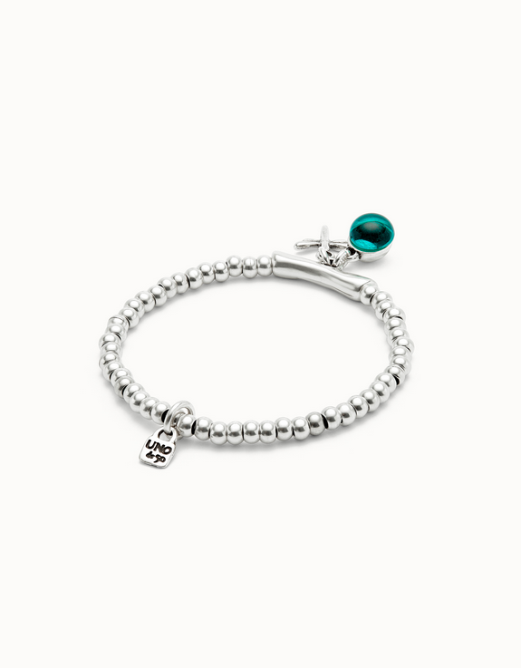 Pärlsträckt Armband Murano-glas Trollslända - 3