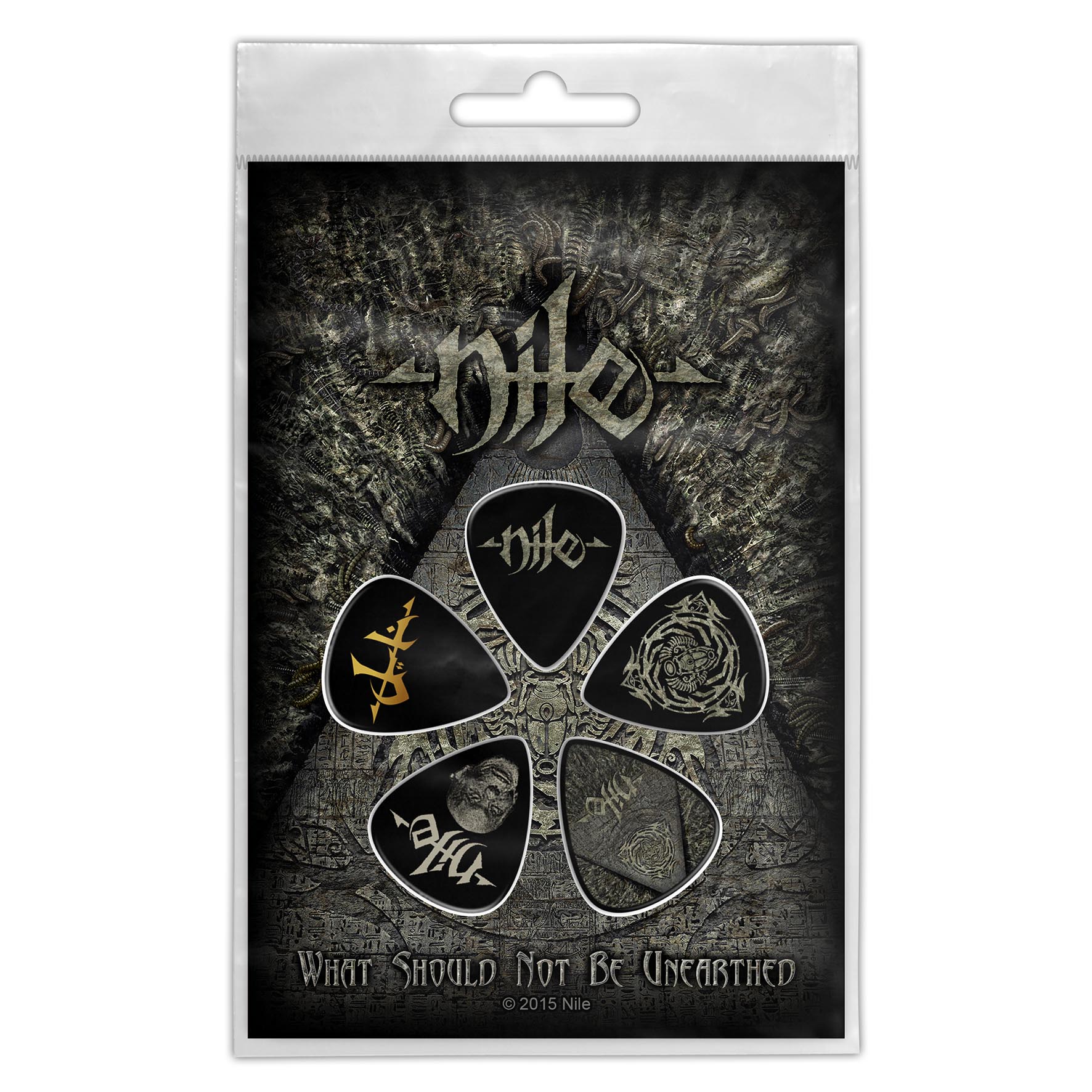 Nile What Should Not Be Unearthed 5 Pack Guitar Picks