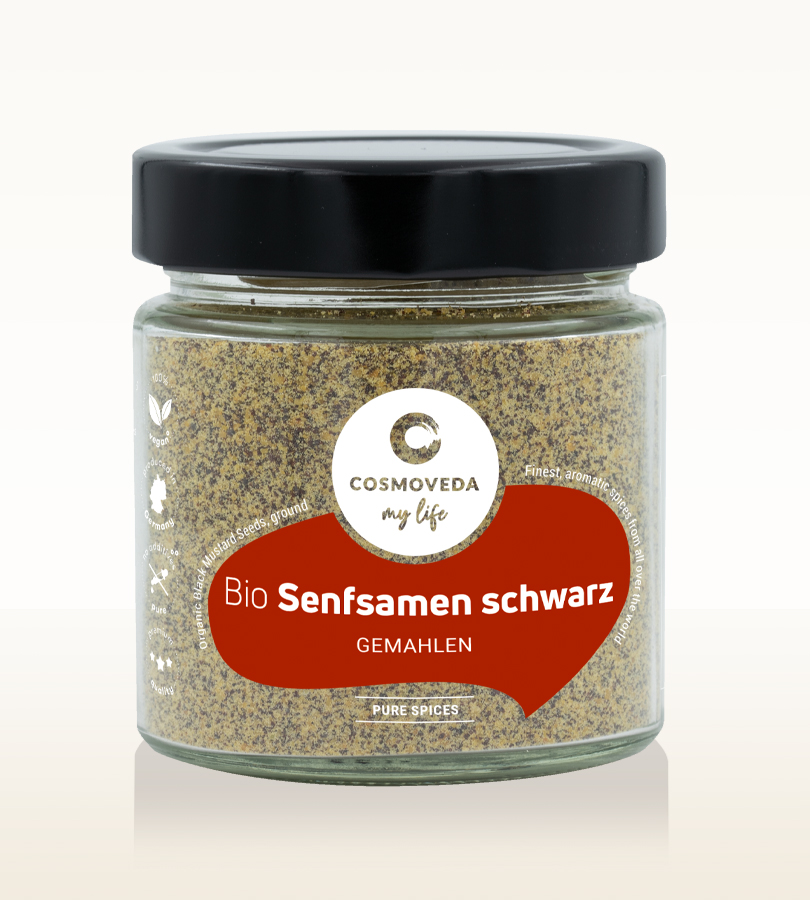 Mustard Seeds Black Ground 90g Cosmoveda