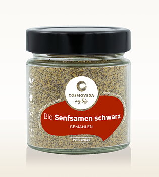 Mustard Seeds Black Ground 90g Cosmoveda