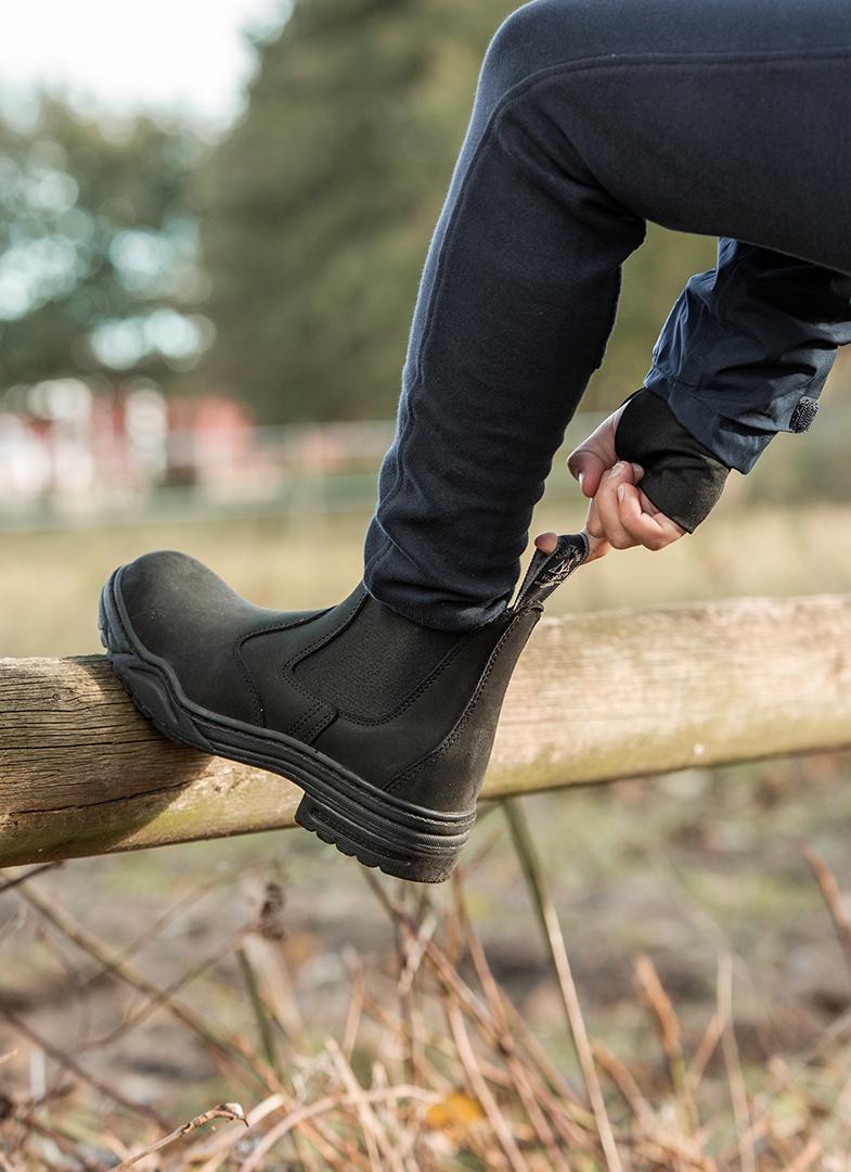 Mountain Horse Stable Jodhpur Stable Shoes - Graphite Grey - Versatile