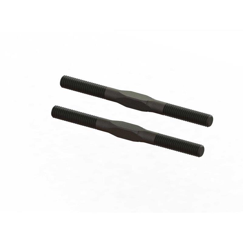 ARRMA Steel Turnbuckle M5x65mm, Black (2)