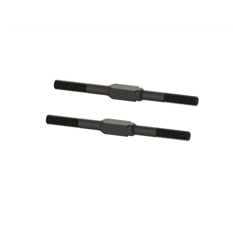 ARRMA Steel Turnbuckle M4x60mm, Black (2)
