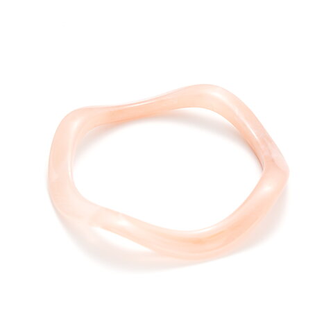 Bangle bracelet small MARBLE PINK