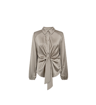 FREE/QUENT Dove Blouse Brown